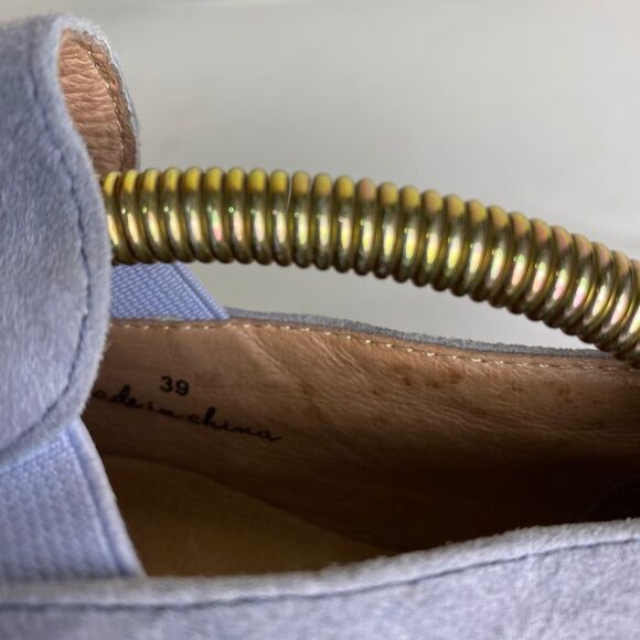 JOIE Huxley Suede Slip-on Sneakers in Skylark - Picture 4 of 7